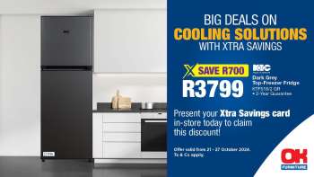 OK Furniture catalogue  - 21/10/2024 - 27/10/2024.