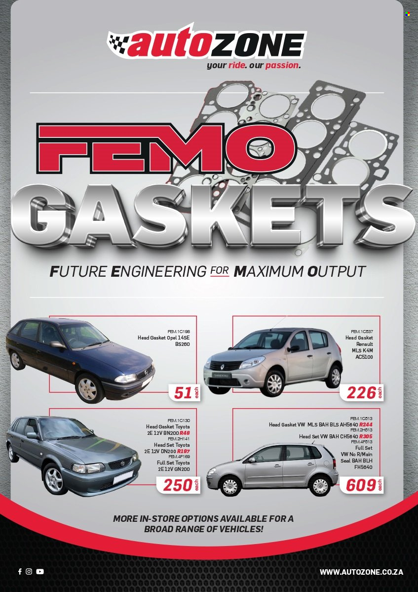 AutoZone specials. Page 1