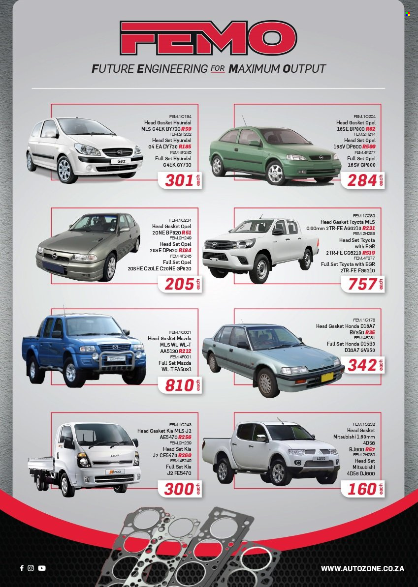 AutoZone specials. Page 2