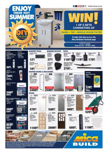 Mica catalogue  - 22/10/2024 - 03/11/2024.