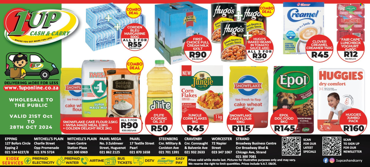 1UP Cash & Carry specials - 21/10/2024 - 28/10/2024. Page 1