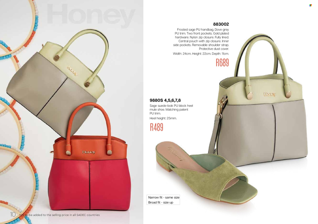 Honey specials. Page 12
