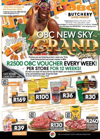 OBC catalogue  - 24/10/2024 - 06/11/2024.