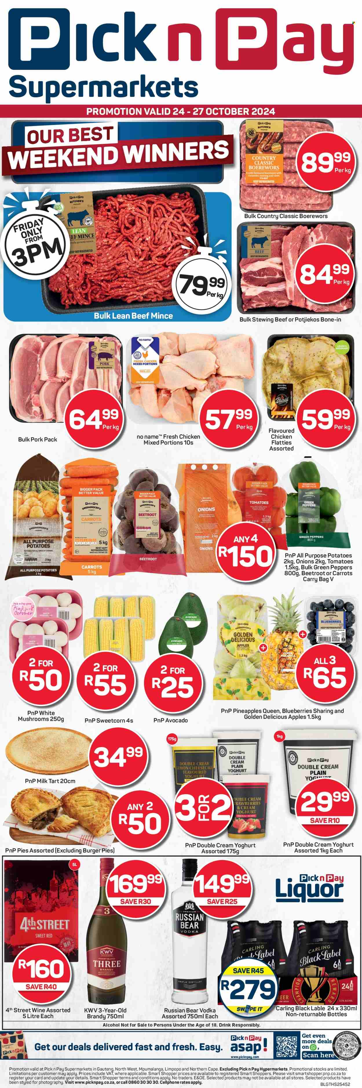 Pick n Pay Supermarket specials - 24/10/2024 - 27/10/2024. Page 1