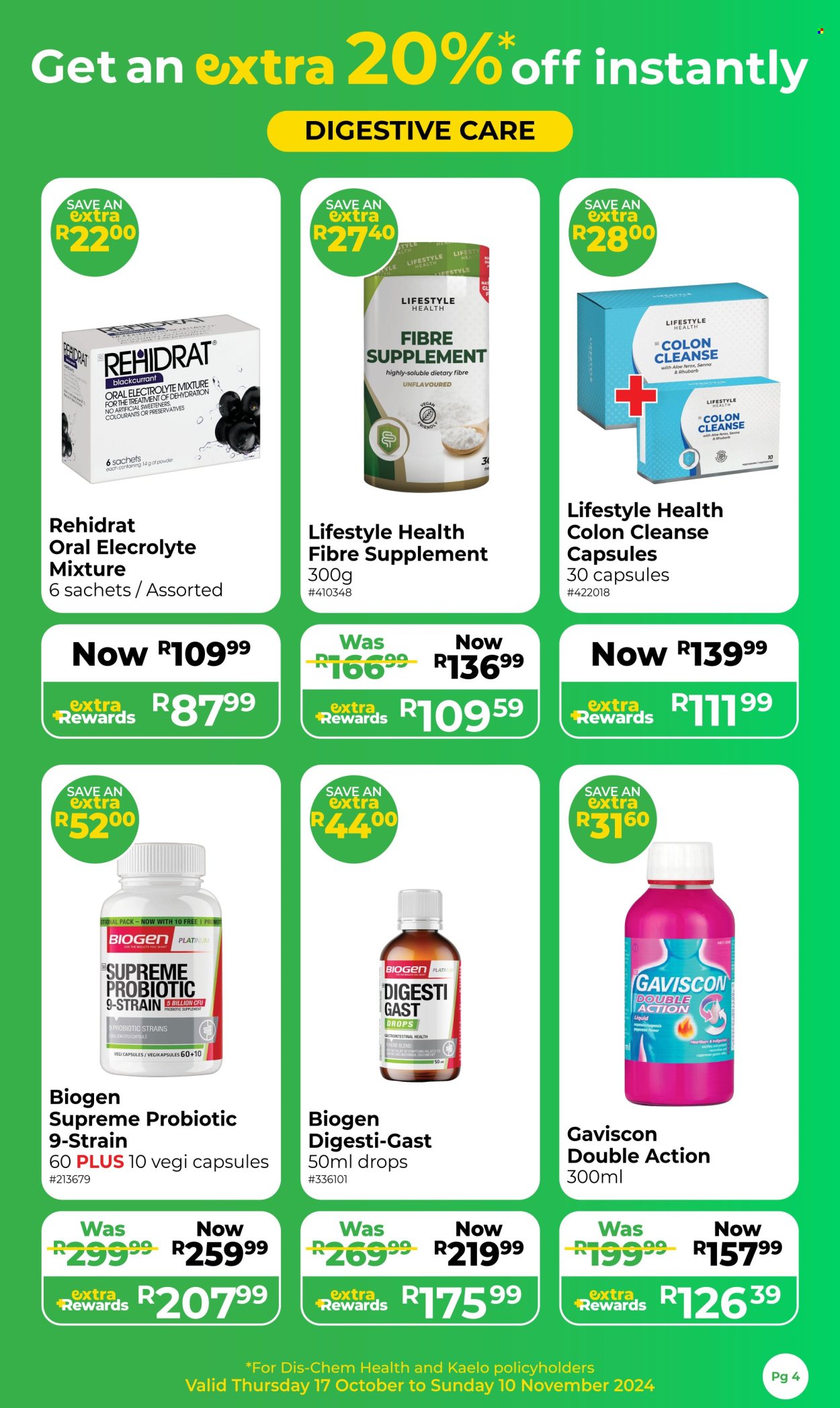Dis-Chem specials - 17/10/2024 - 10/11/2024. Page 4