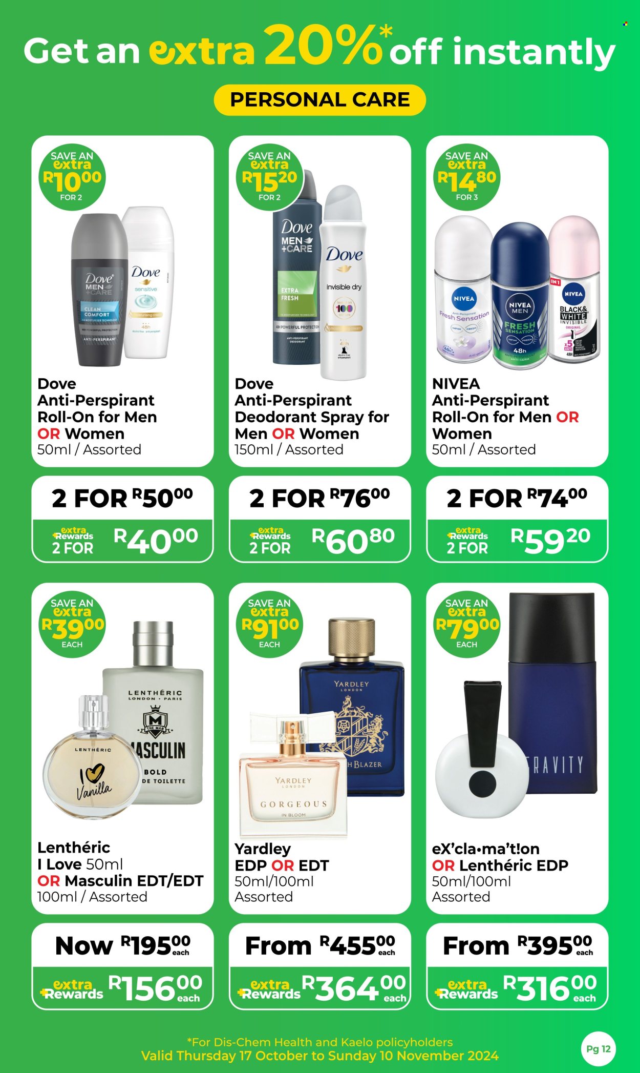Dis-Chem specials - 17/10/2024 - 10/11/2024. Page 12