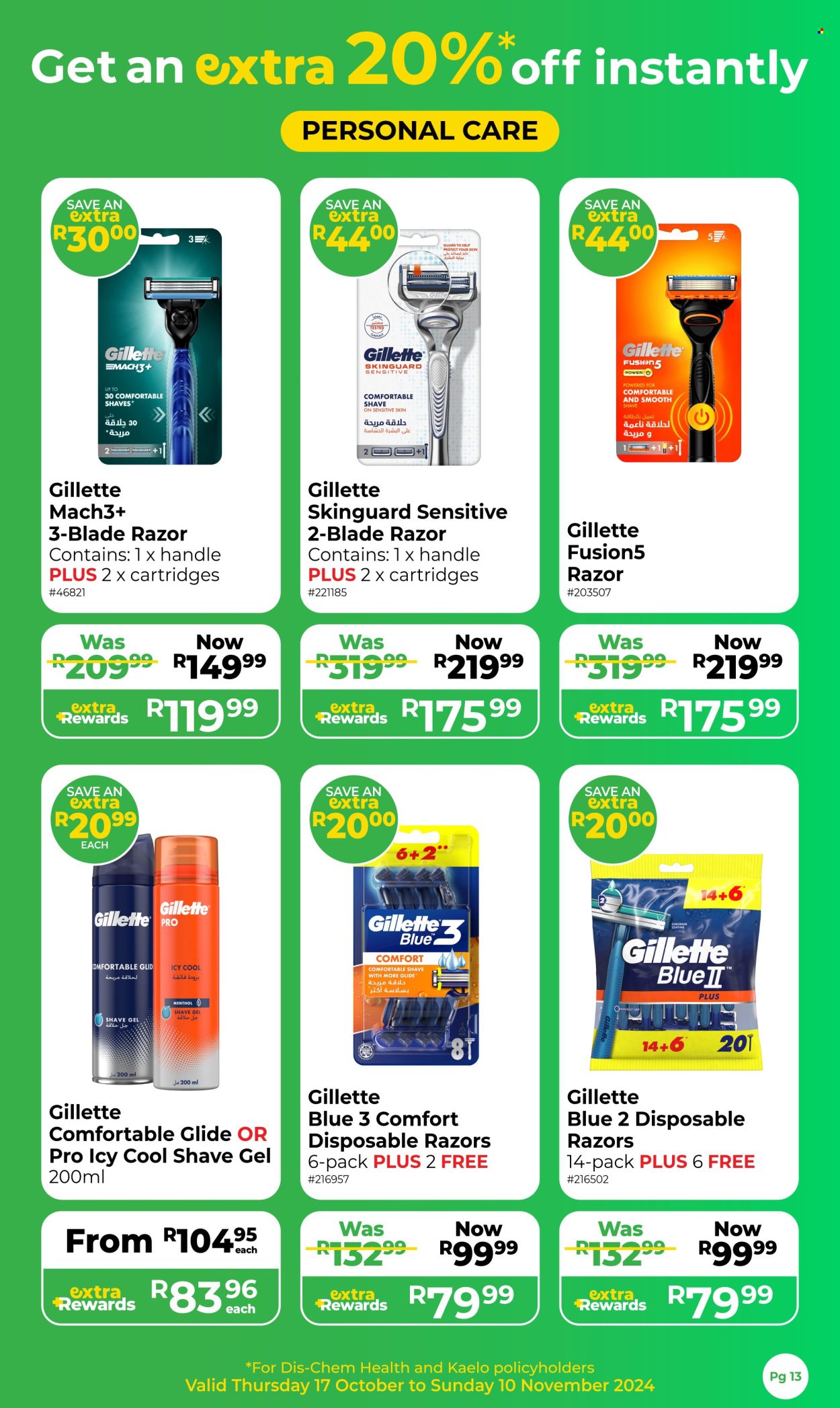 Dis-Chem specials - 17/10/2024 - 10/11/2024. Page 13