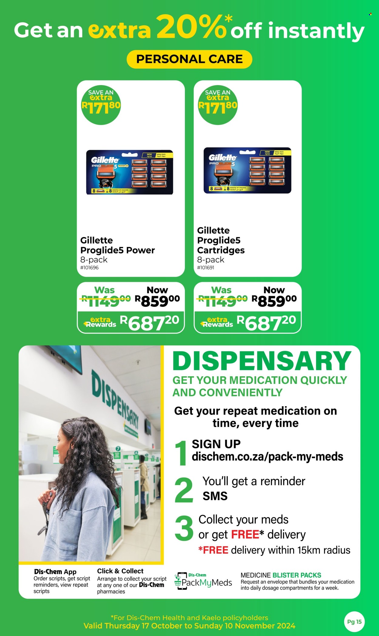 Dis-Chem specials - 17/10/2024 - 10/11/2024. Page 15