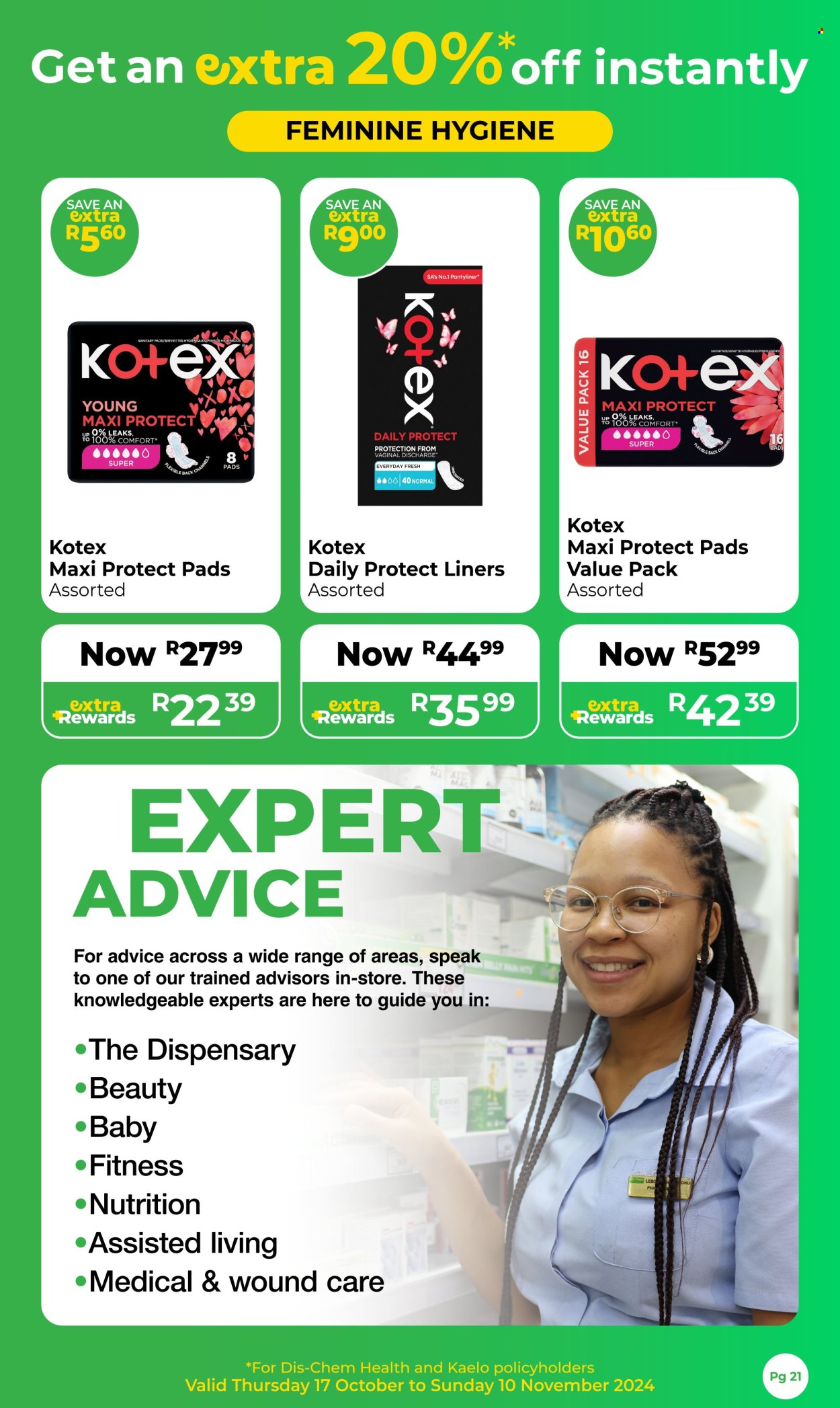 Dis-Chem specials - 17/10/2024 - 10/11/2024. Page 21