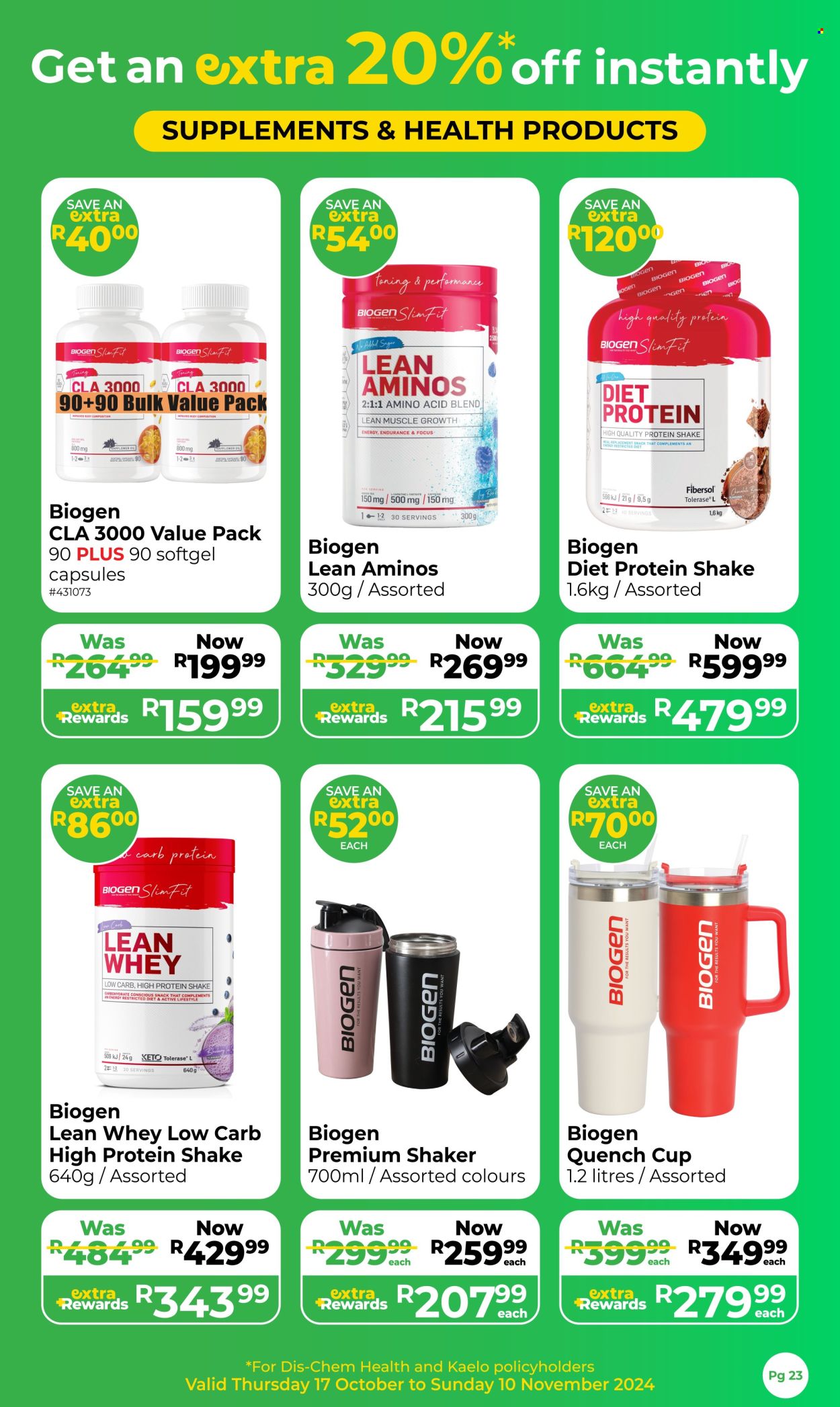 Dis-Chem specials - 17/10/2024 - 10/11/2024. Page 23
