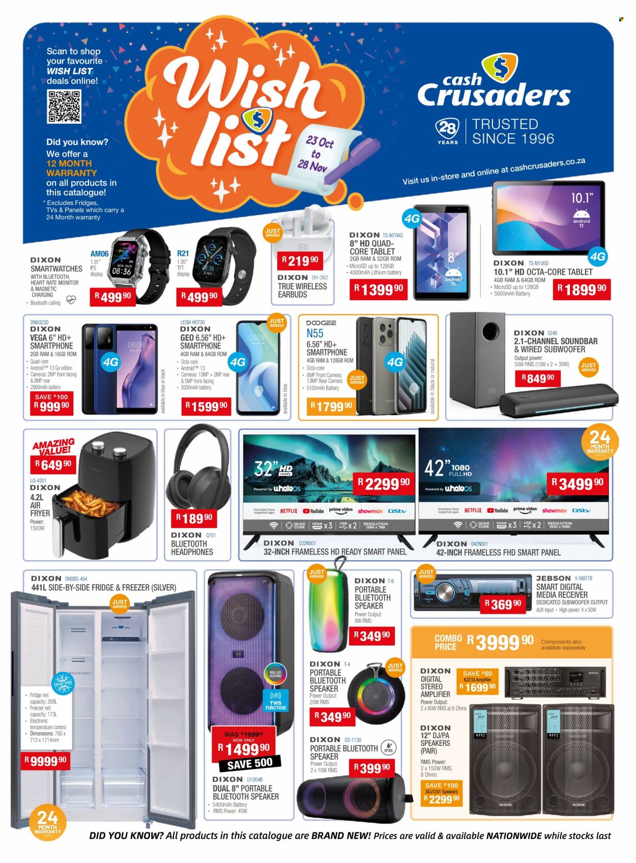 Cash Crusaders specials - 23/10/2024 - 28/11/2024. Page 1