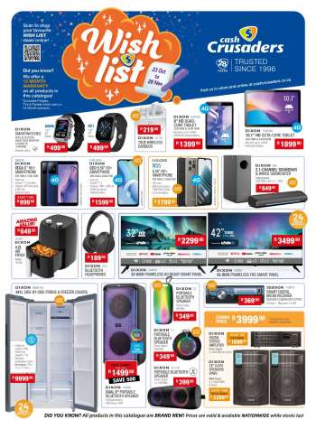 Cash Crusaders catalogue  - 23/10/2024 - 28/11/2024.