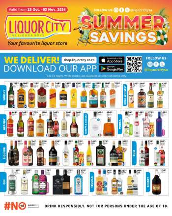 Liquor City catalogue  - 23/10/2024 - 03/11/2024.