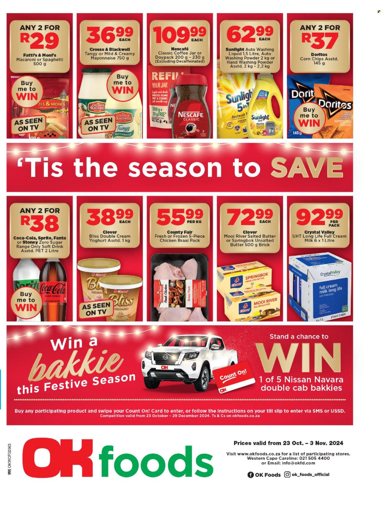 OK Foods specials - 23/10/2024 - 03/11/2024. Page 1