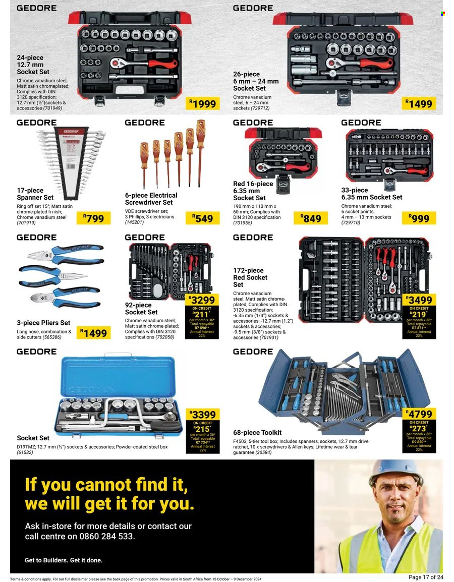 Builders specials - 15/10/2024 - 09/12/2024. Page 16