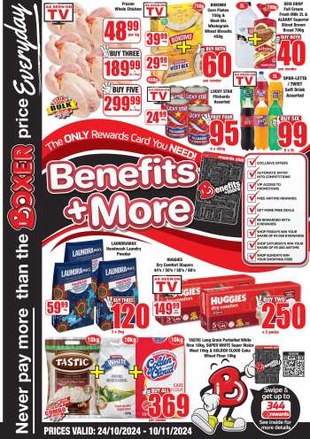 Boxer catalogue  - 24/10/2024 - 10/11/2024.
