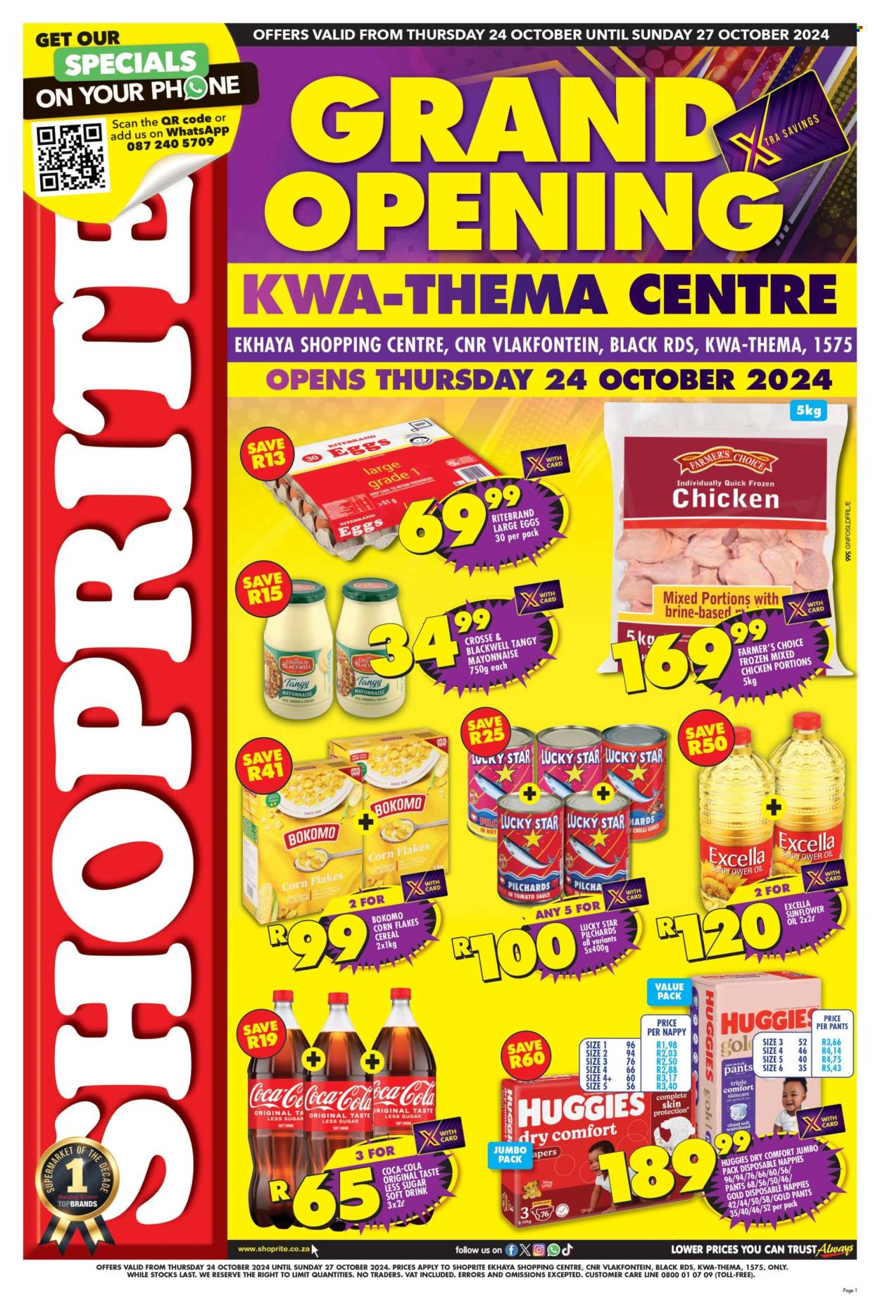 Shoprite specials - 24/10/2024 - 27/10/2024. Page 1
