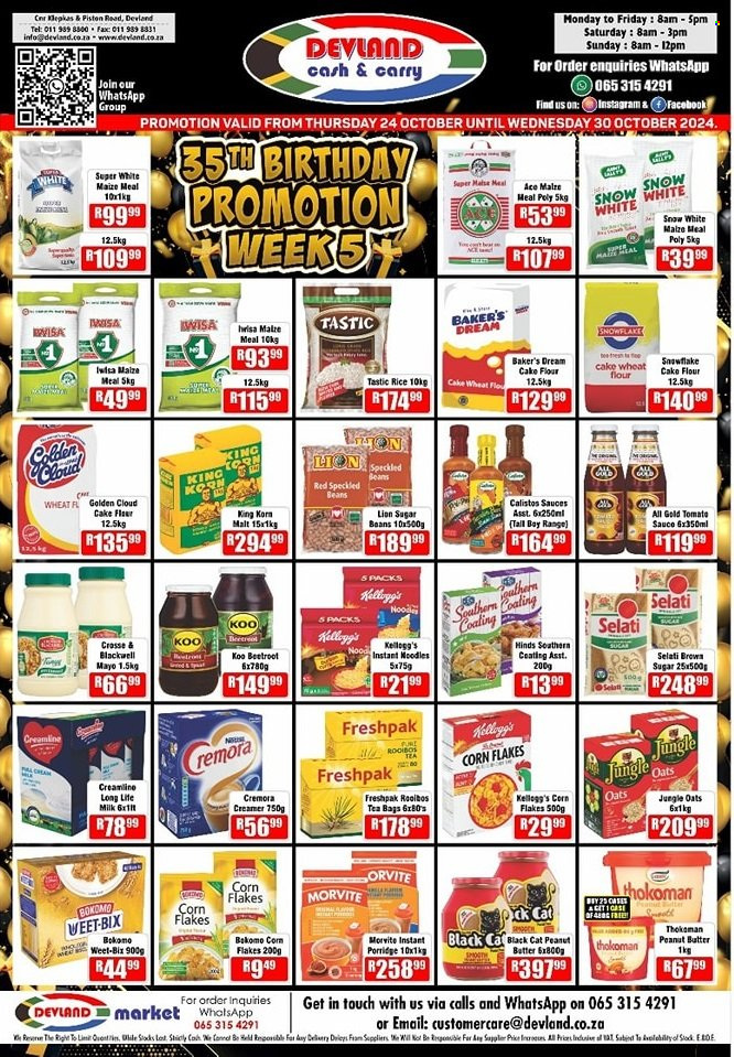 Devland specials - 24/10/2024 - 30/10/2024. Page 1