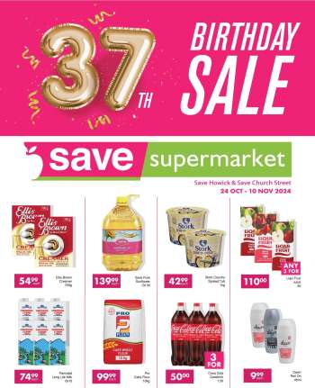 Save supermarket catalogue  - 24/10/2024 - 10/11/2024.