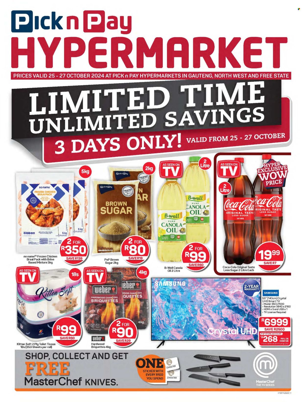 Pick n Pay Hypermarket specials - 25/10/2024 - 27/10/2024. Page 1