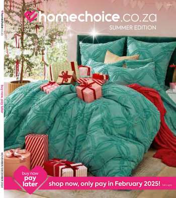 HomeChoice catalogue  - 25/10/2024 - 02/12/2024.