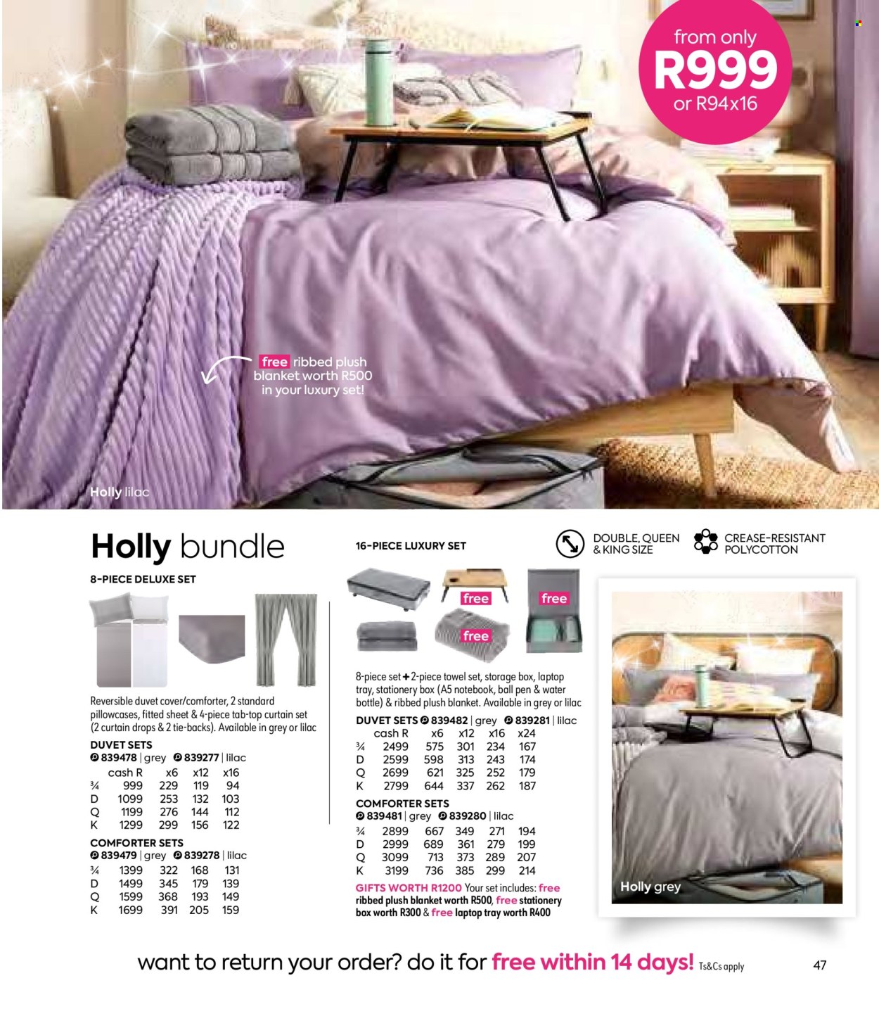 HomeChoice specials - 25/10/2024 - 02/12/2024. Page 47