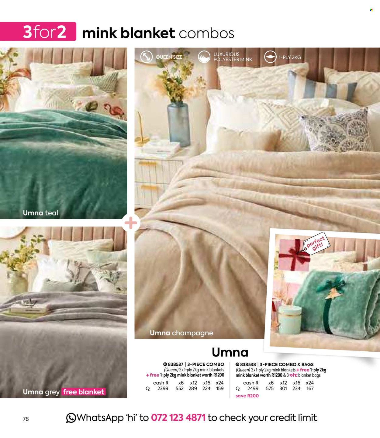 HomeChoice specials - 25/10/2024 - 02/12/2024. Page 78