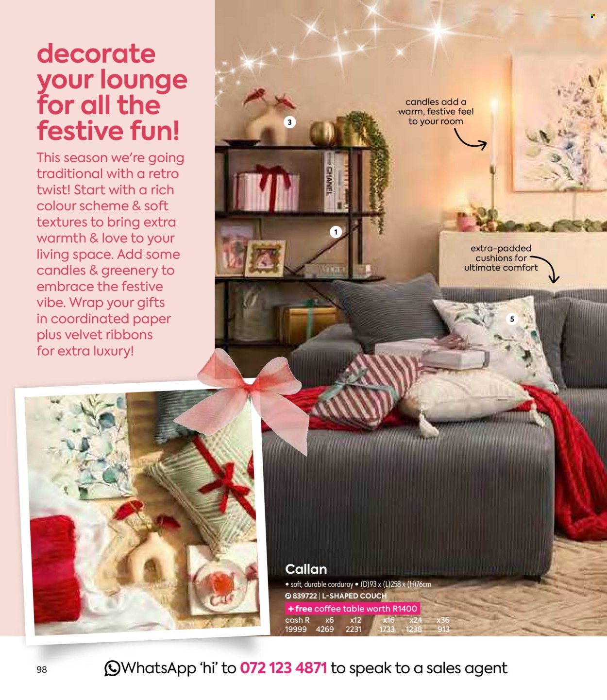 HomeChoice specials - 25/10/2024 - 02/12/2024. Page 98