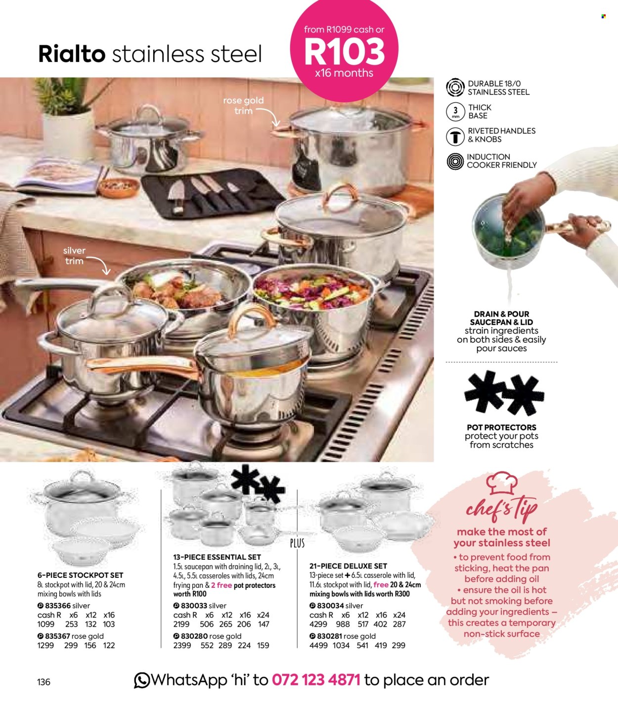 HomeChoice specials - 25/10/2024 - 02/12/2024. Page 136