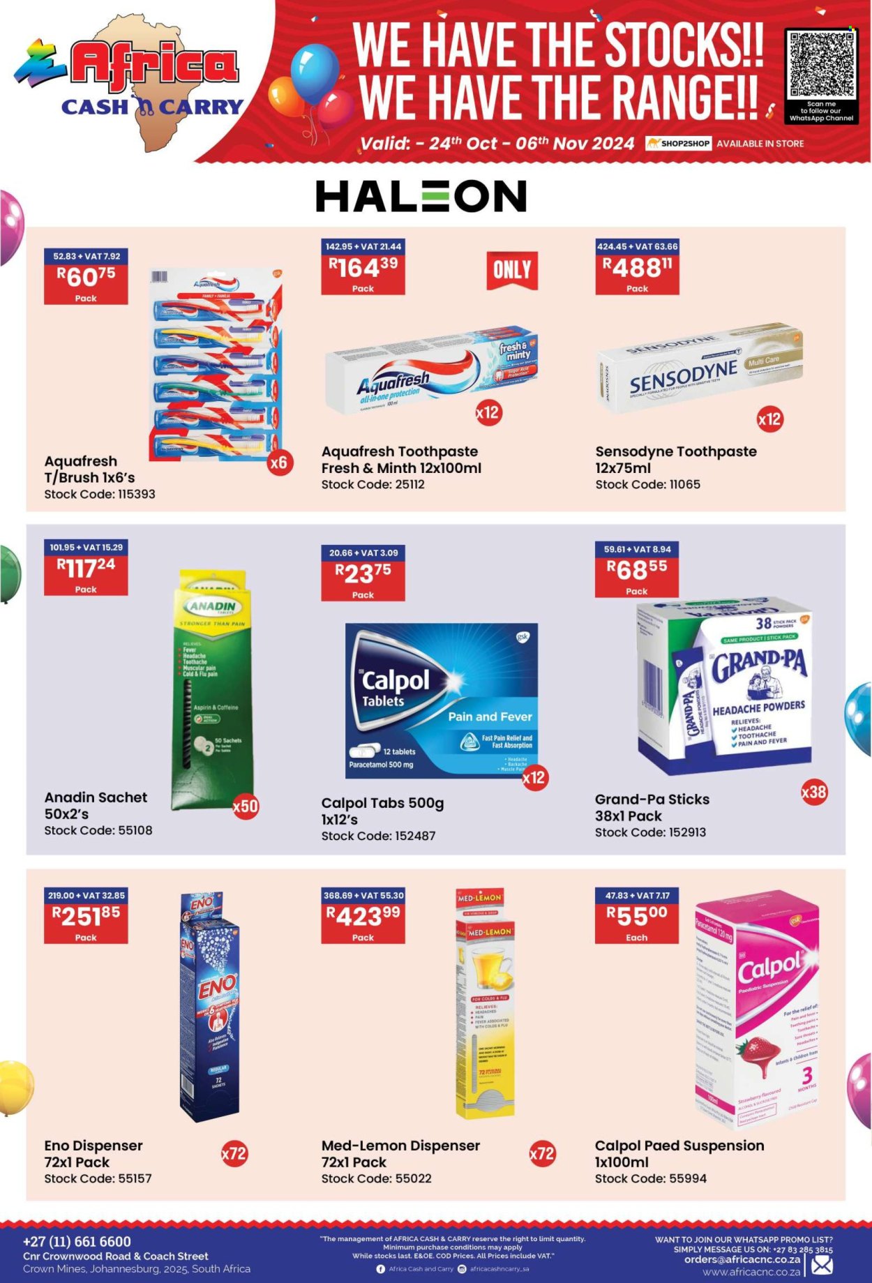 Africa Cash & Carry specials - 24/10/2024 - 06/11/2024. Page 28