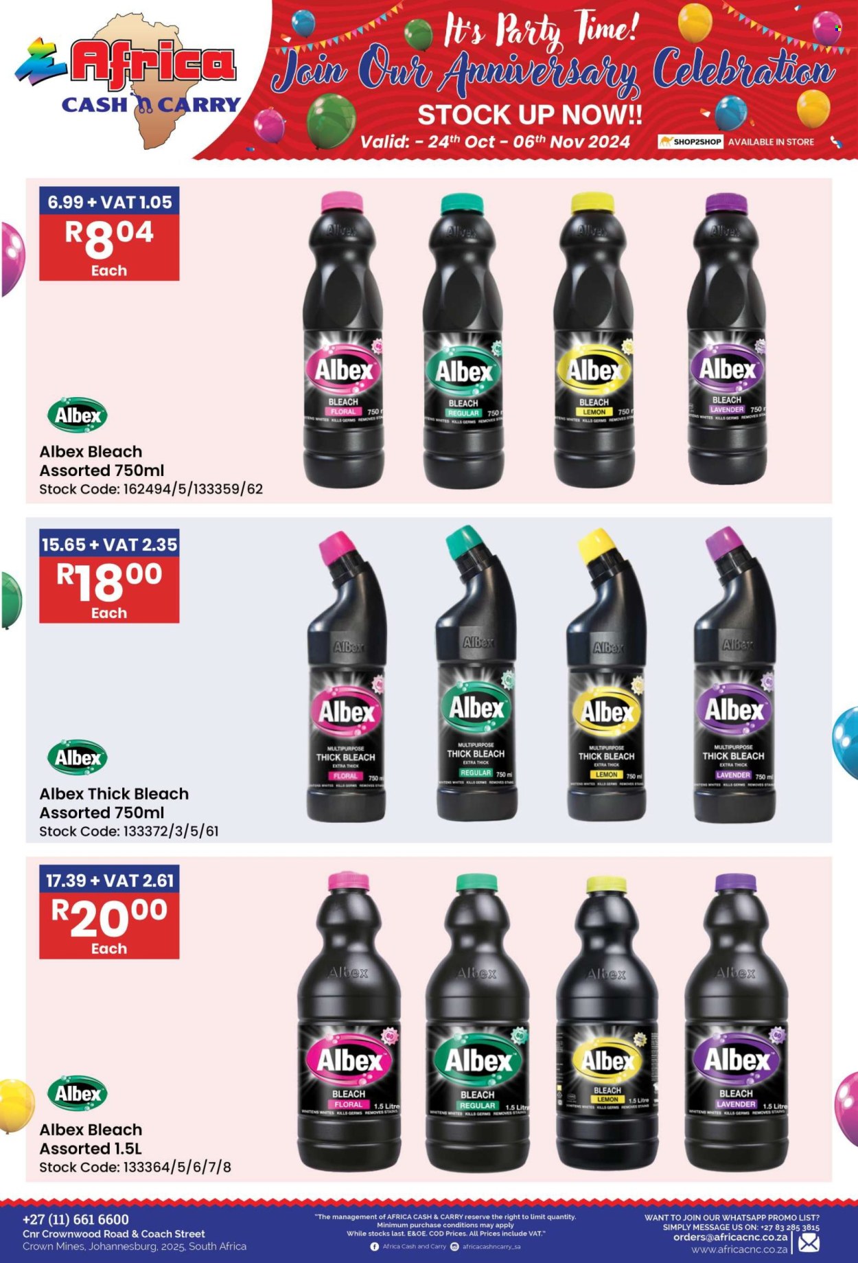 Africa Cash & Carry specials - 24/10/2024 - 06/11/2024. Page 39