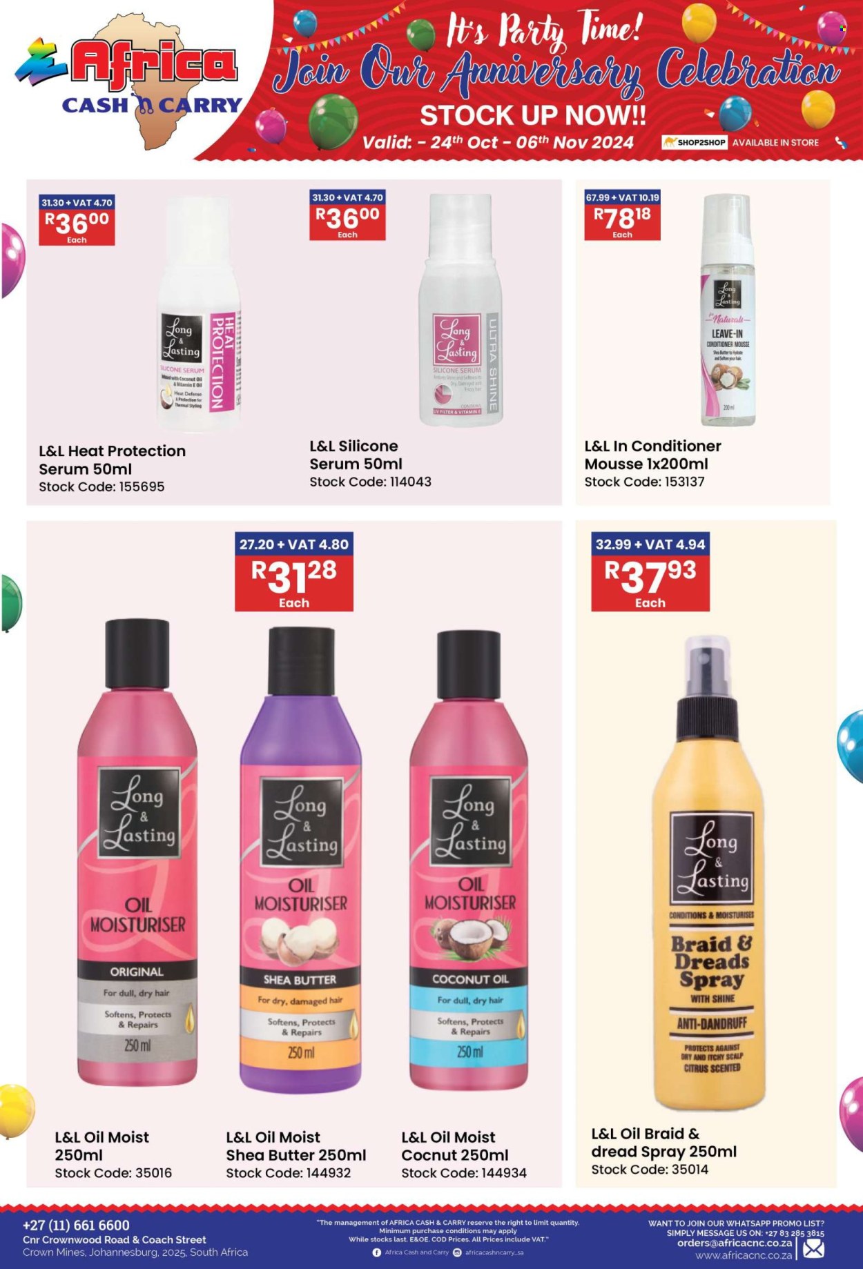 Africa Cash & Carry specials - 24/10/2024 - 06/11/2024. Page 41
