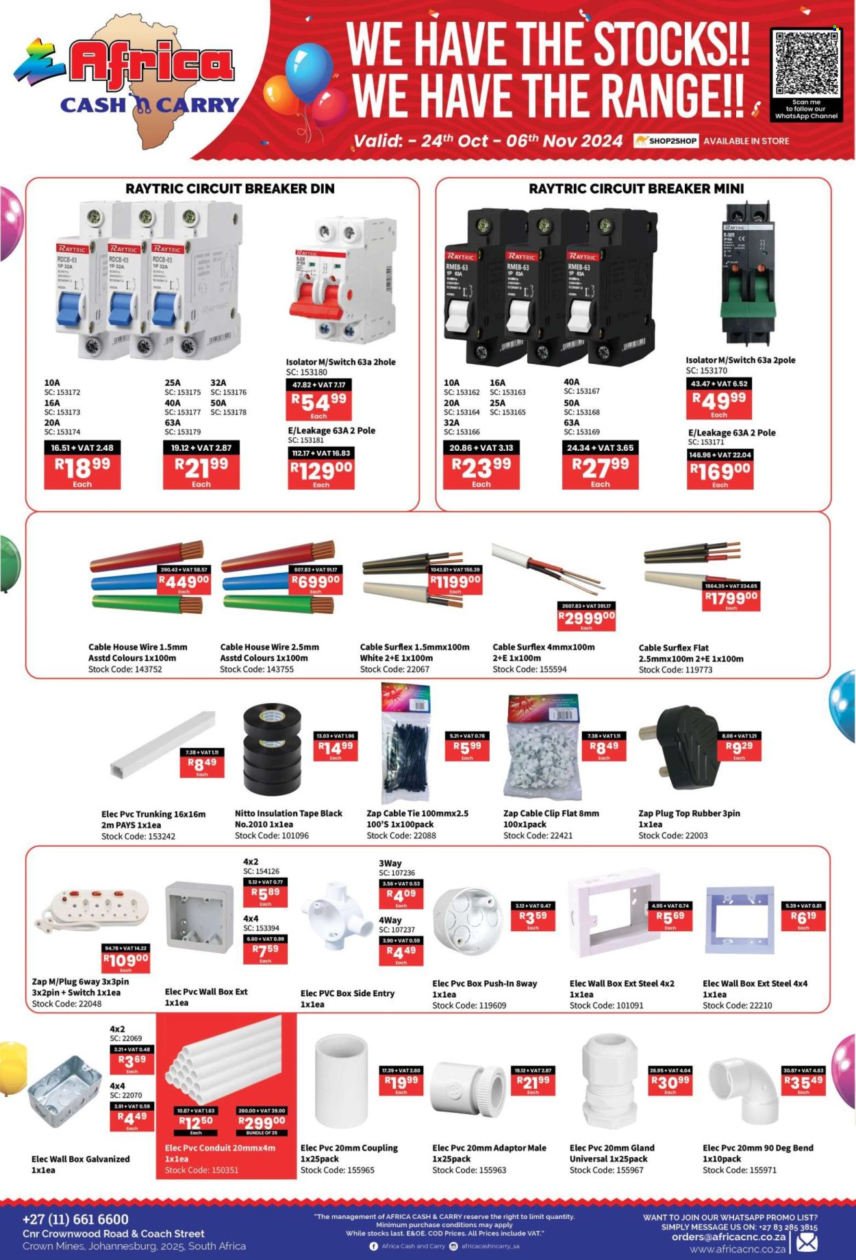 Africa Cash & Carry specials - 24/10/2024 - 06/11/2024. Page 58