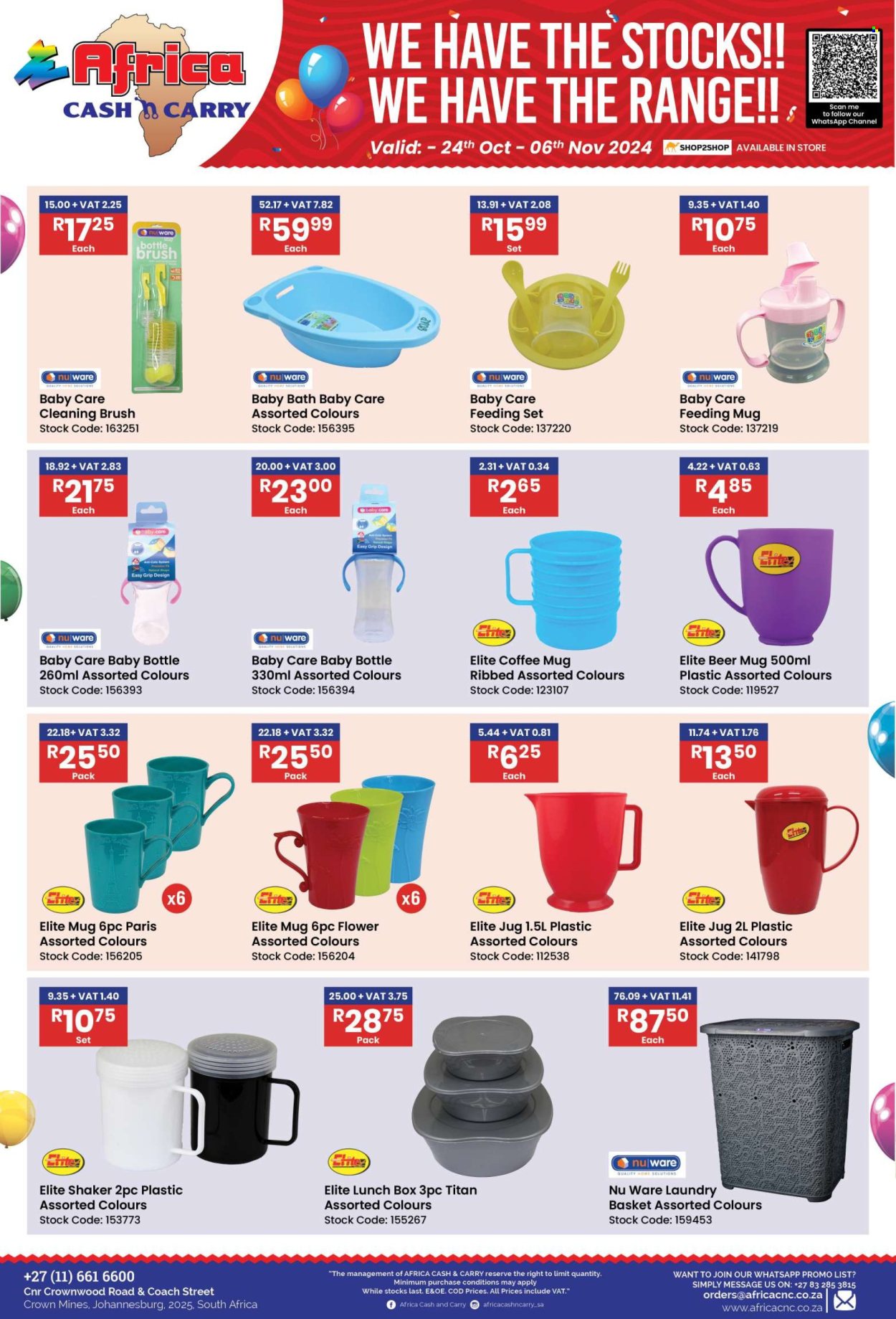 Africa Cash & Carry specials - 24/10/2024 - 06/11/2024. Page 60