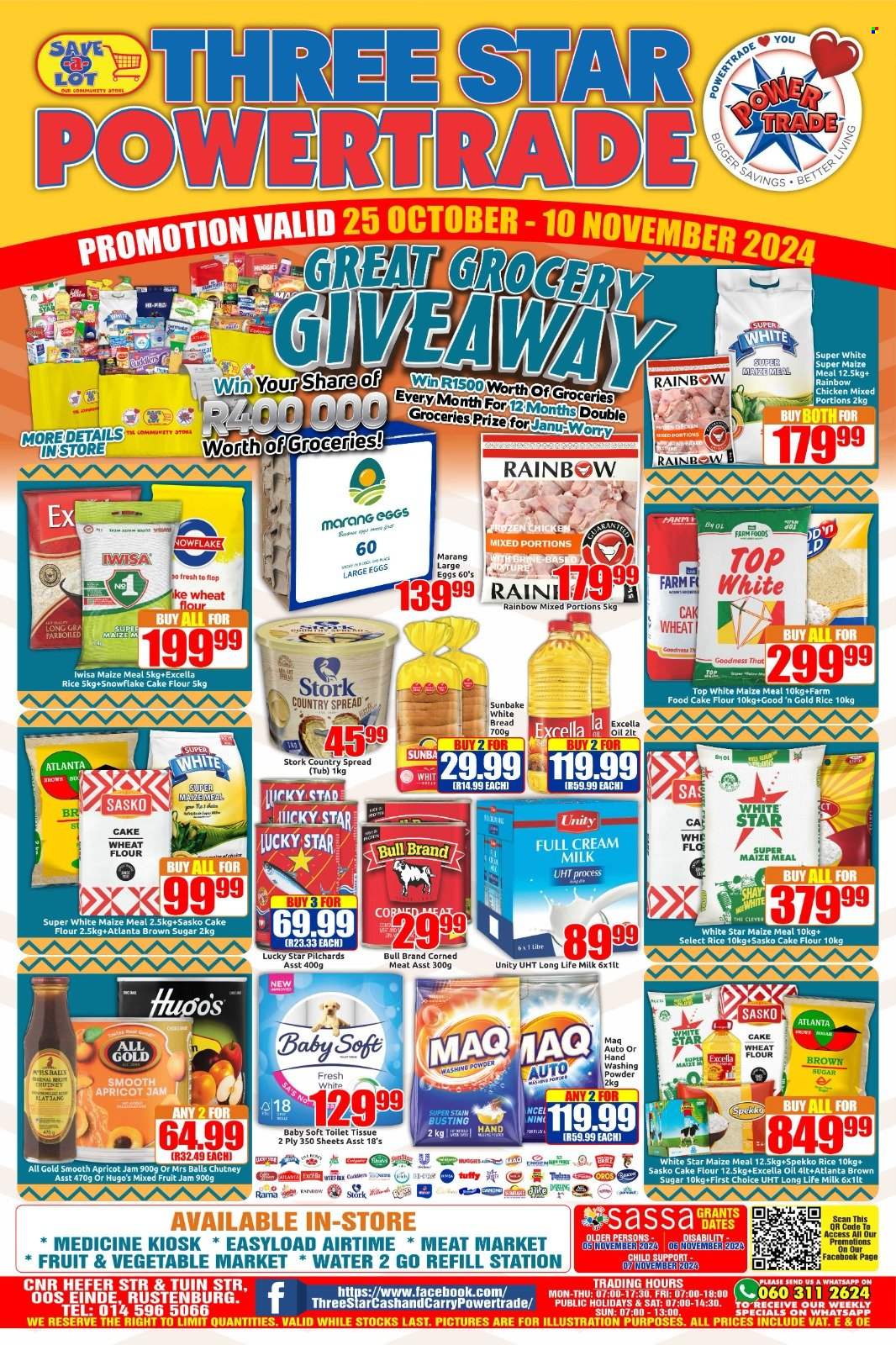 Three Star Cash and Carry specials - 25/10/2024 - 10/11/2024. Page 1