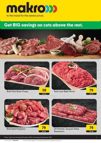 Makro catalogue  - 28/10/2024 - 24/11/2024.