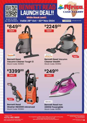 Africa Cash & Carry catalogue  - 28/10/2024 - 02/11/2024.