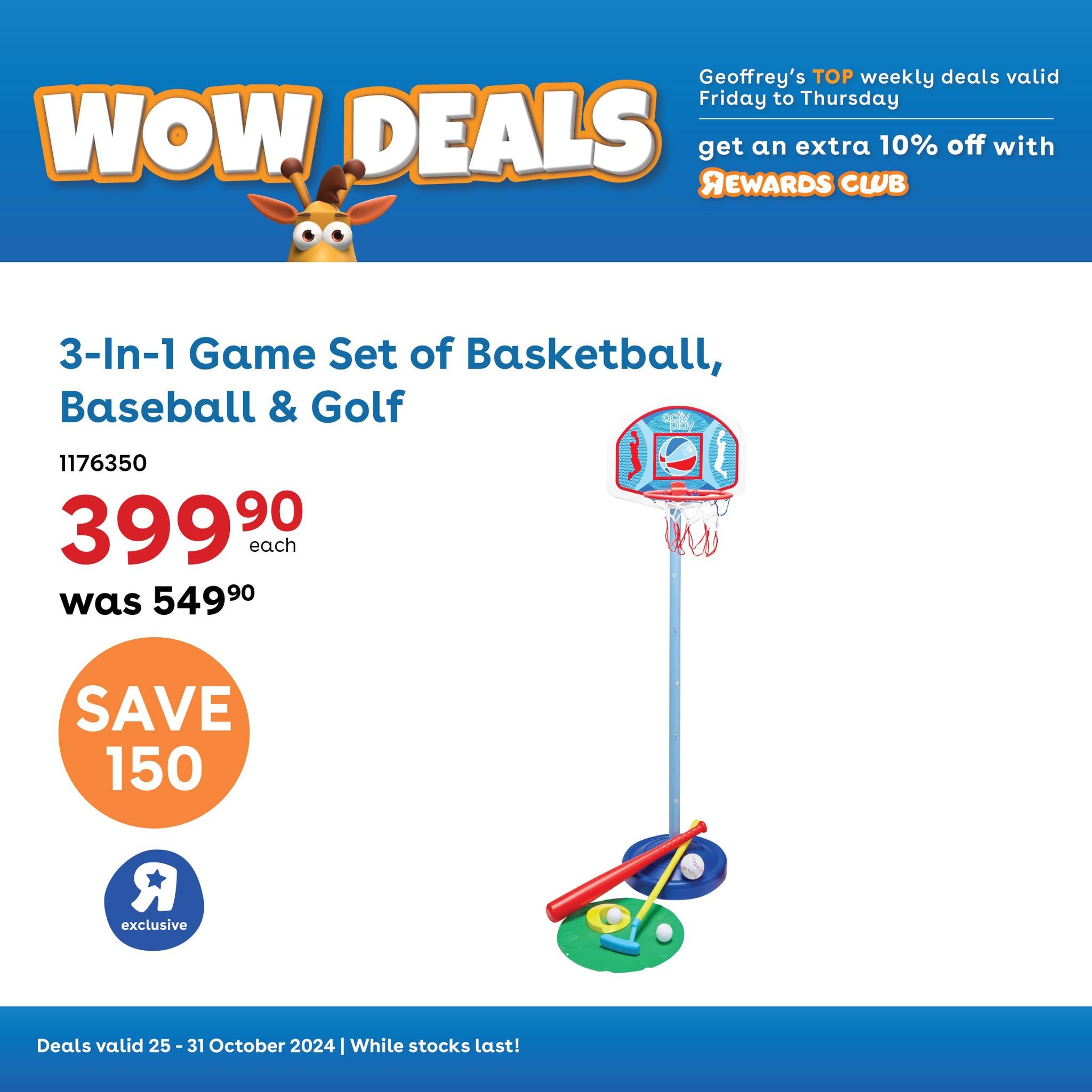 Toys R Us specials - 25/10/2024 - 31/10/2024. Page 3