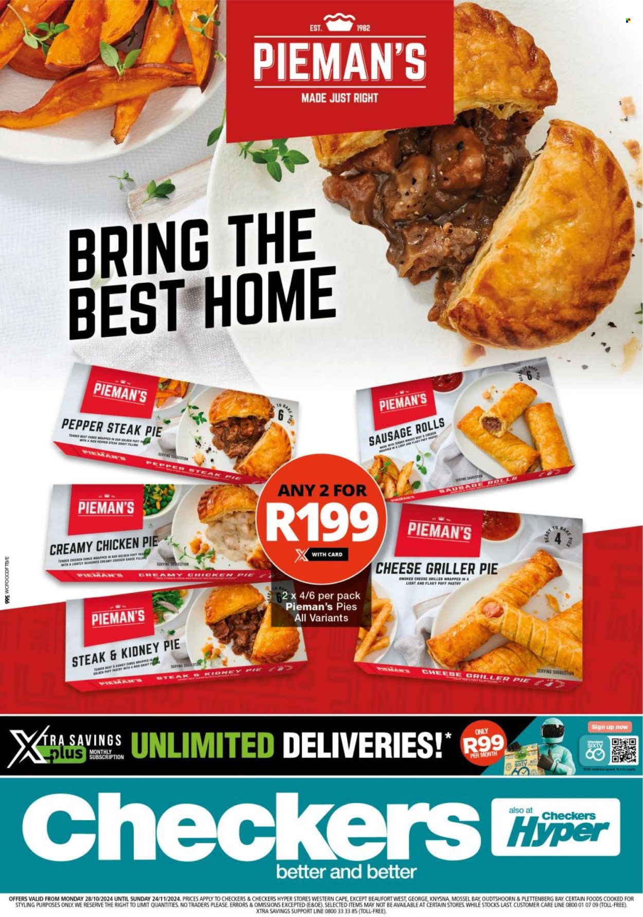 Checkers specials - 28/10/2024 - 24/11/2024. Page 1
