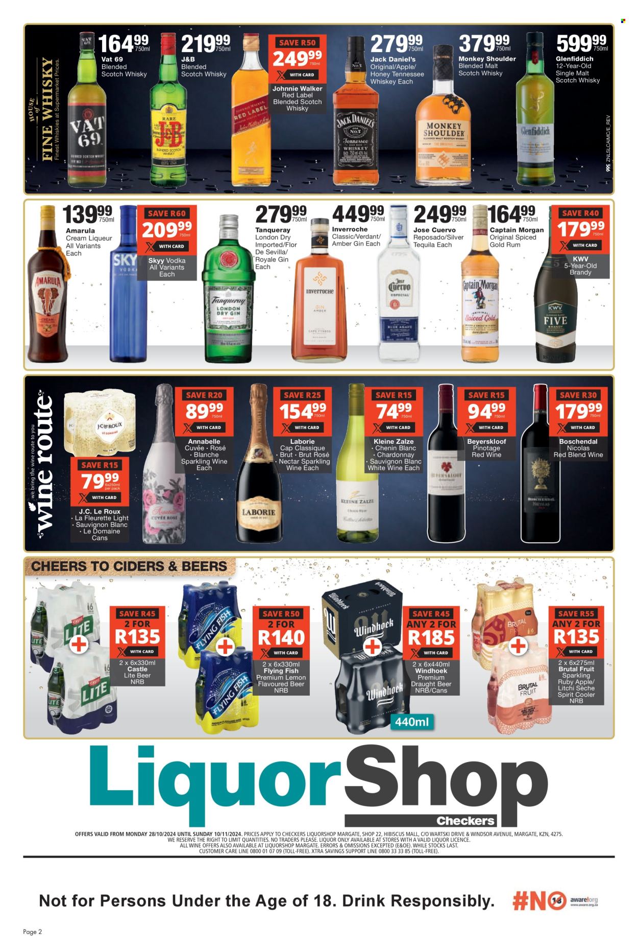 Checkers specials - 28/10/2024 - 10/11/2024. Page 2