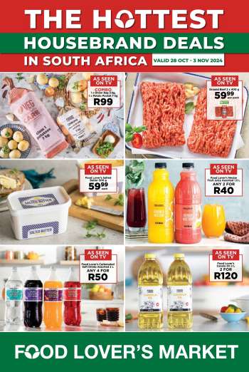Food Lover's Market catalogue  - 28/10/2024 - 03/11/2024.