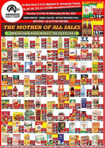 Advance Cash & Carry catalogue  - 31/10/2024 - 06/11/2024.