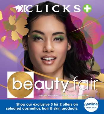 Clicks catalogue  - 31/10/2024 - 24/11/2024.