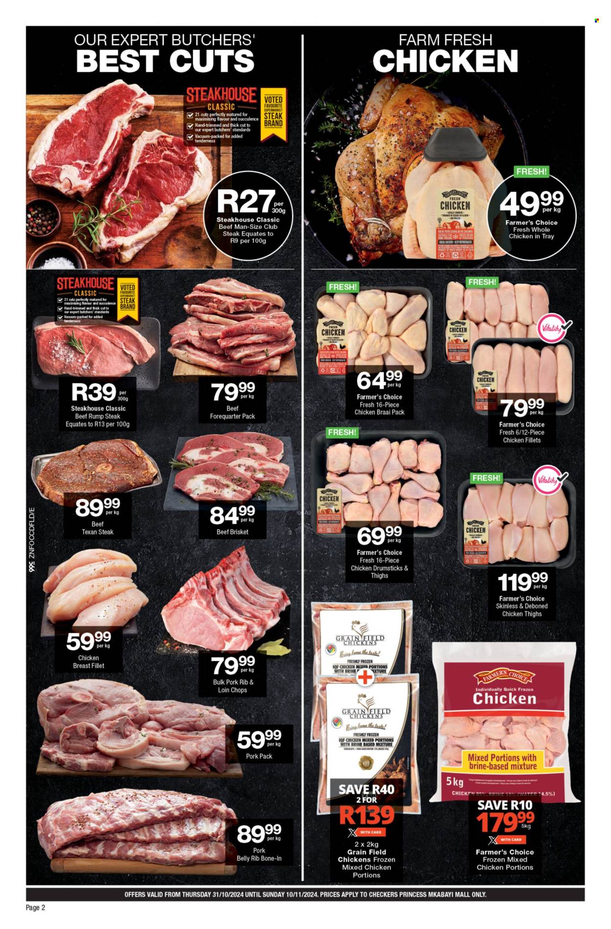 Checkers specials - 31/10/2024 - 10/11/2024. Page 2