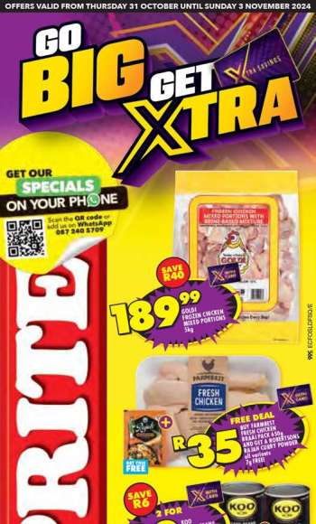 Shoprite catalogue  - 31/10/2024 - 03/11/2024.