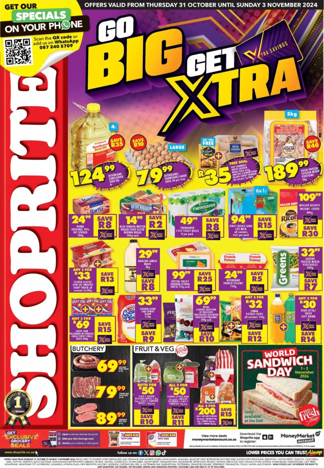 Shoprite specials - 31/10/2024 - 03/11/2024. Page 1