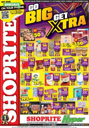 Shoprite catalogue  - 31/10/2024 - 03/11/2024.