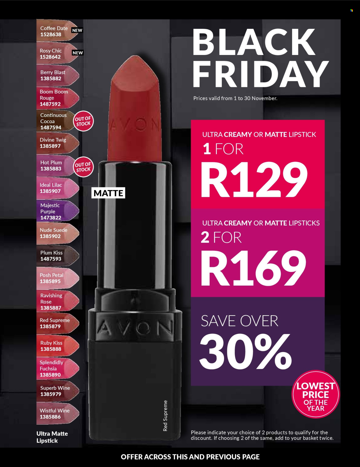 Avon specials - 01/11/2024 - 30/11/2024. Page 187