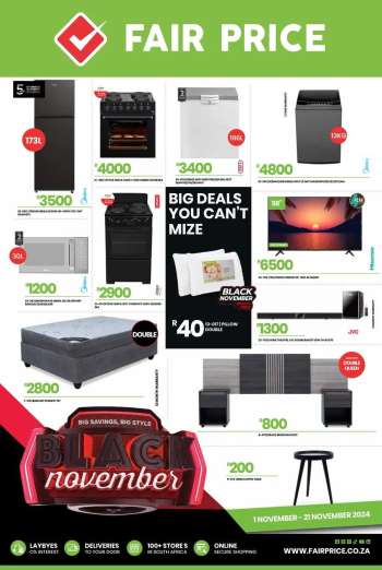Fair Price catalogue  - 01/11/2024 - 21/11/2024.
