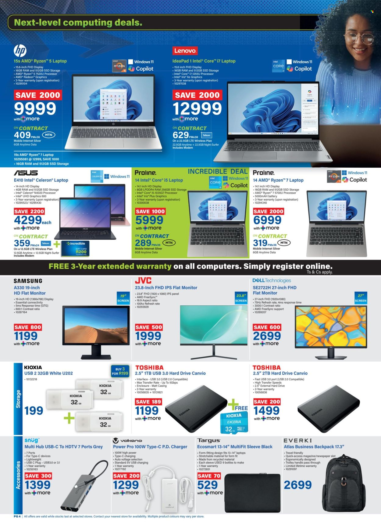 Incredible Connection specials - 01/11/2024 - 10/11/2024. Page 4